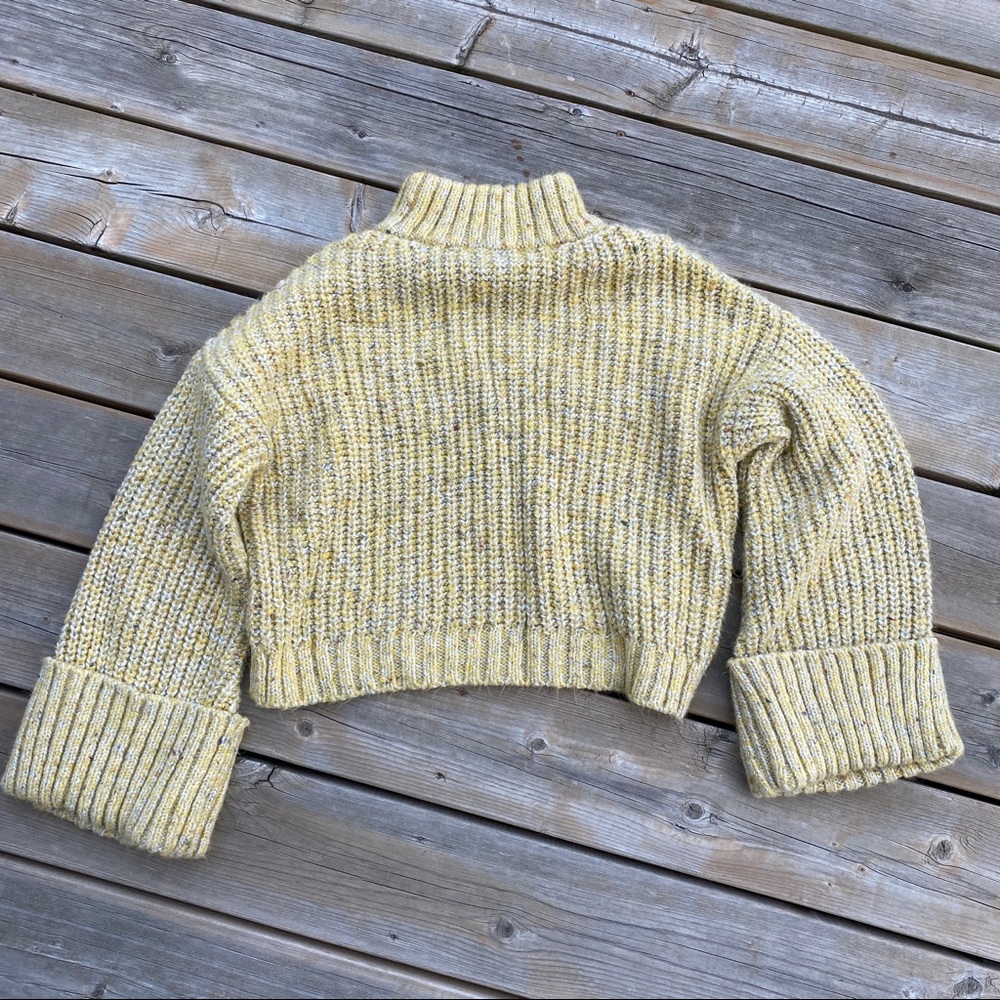TopShop Chunky Crop Knit Sweater